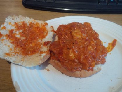 In other news, this was today's lunch. C...