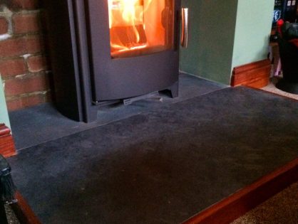 The house had been badly damaged in the ...